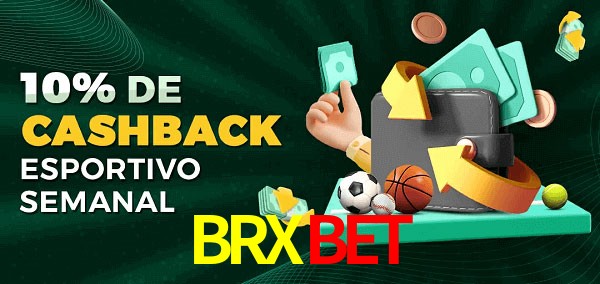 10% de bônus de cashback na BRXBET
